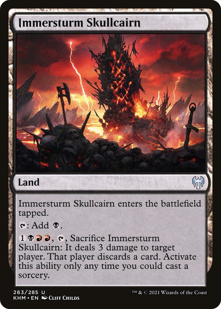 Immersturm Skullcairn [Kaldheim] Foil