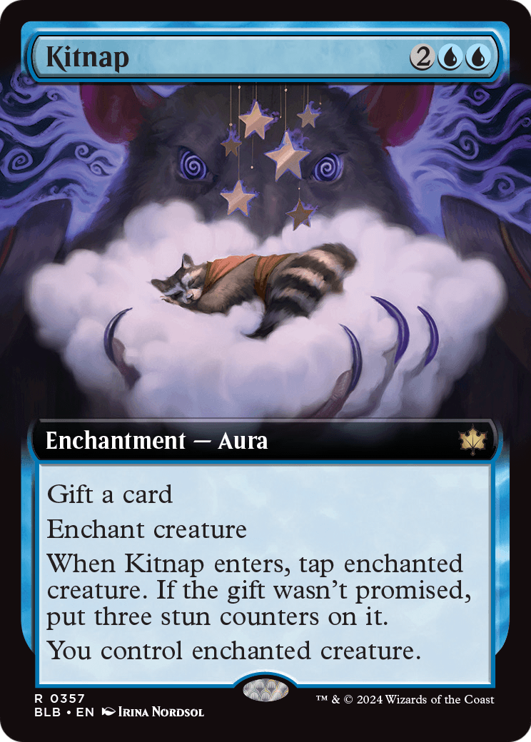 Kitnap (Extended Art) [Bloomburrow] Foil