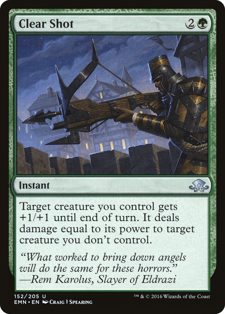 Clear Shot [Eldritch Moon] Foil