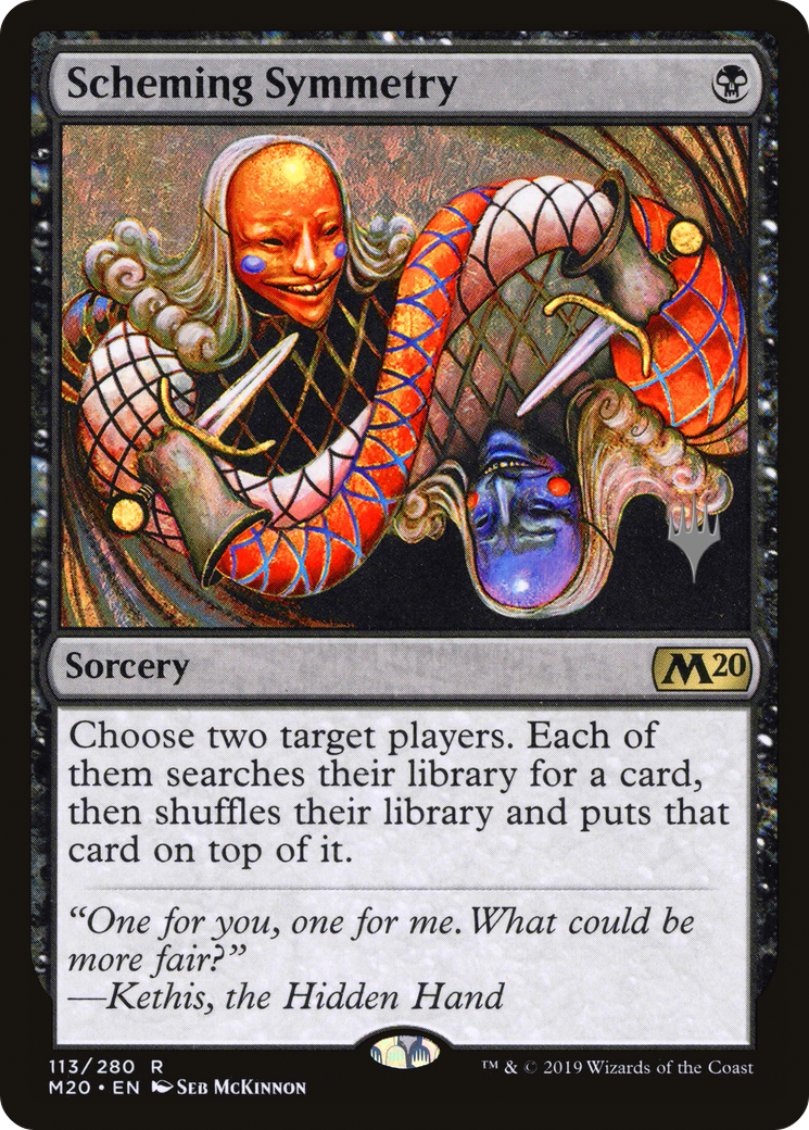 Scheming Symmetry (Promo Pack) [Core Set 2020 Promos] Foil