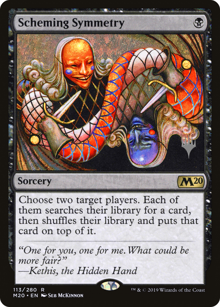 Scheming Symmetry (Promo Pack) [Core Set 2020 Promos] Foil