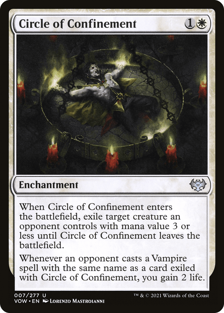 Circle of Confinement [Innistrad: Crimson Vow] Foil