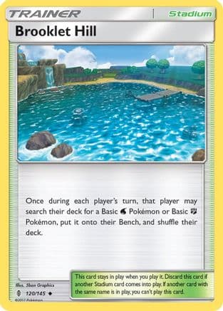 Brooklet Hill 120/145 - SM  Guardians Rising Reverse Holofoil