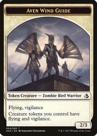 Aven Wind Guide // Hippo Double-Sided Token |  (4 // 22) [Amonkhet]