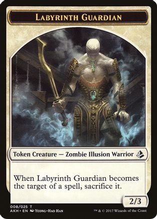 Labyrinth Guardian // Insect Double-Sided Token |  (8 // 19) [Amonkhet]