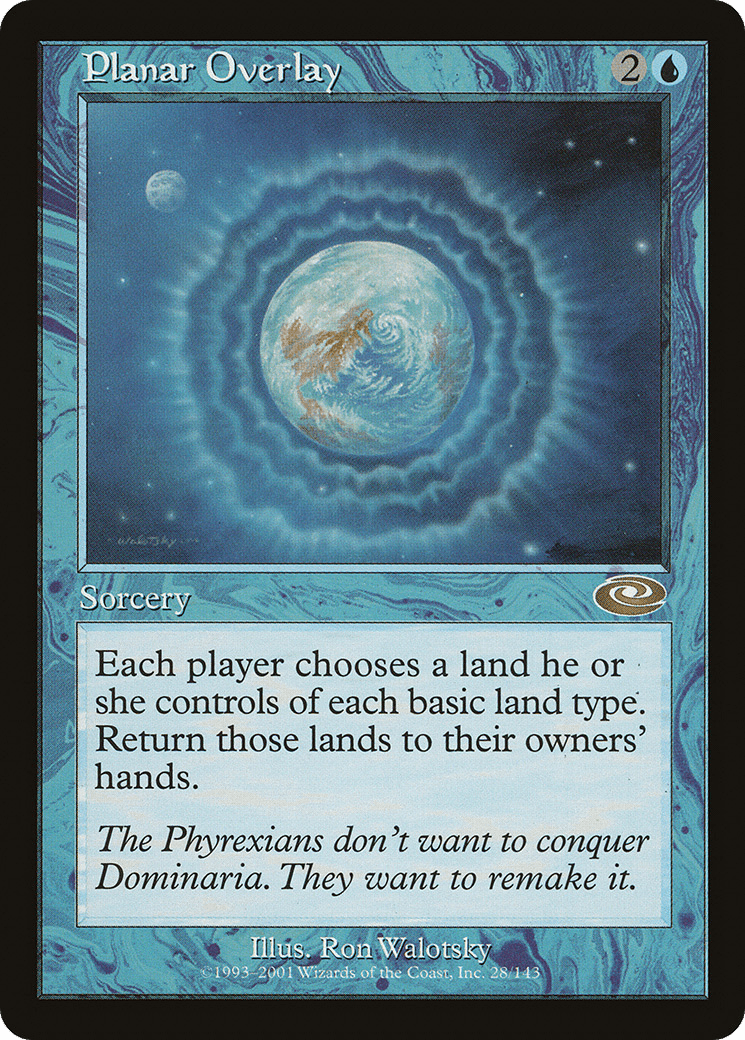 Planar Overlay [Planeshift] Foil