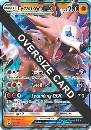 Lycanroc GX SM14 SM14- Jumbo Cards Holofoil