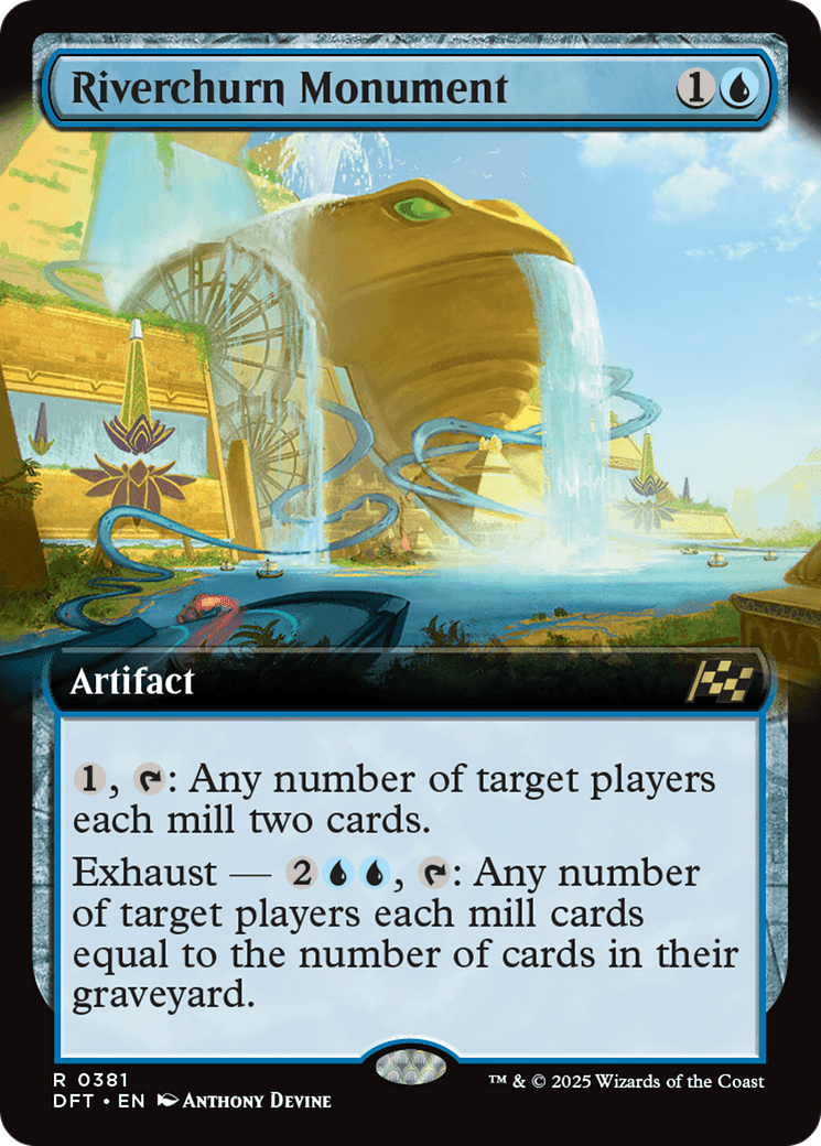 Riverchurn Monument |  Foil (381) [Aetherdrift]