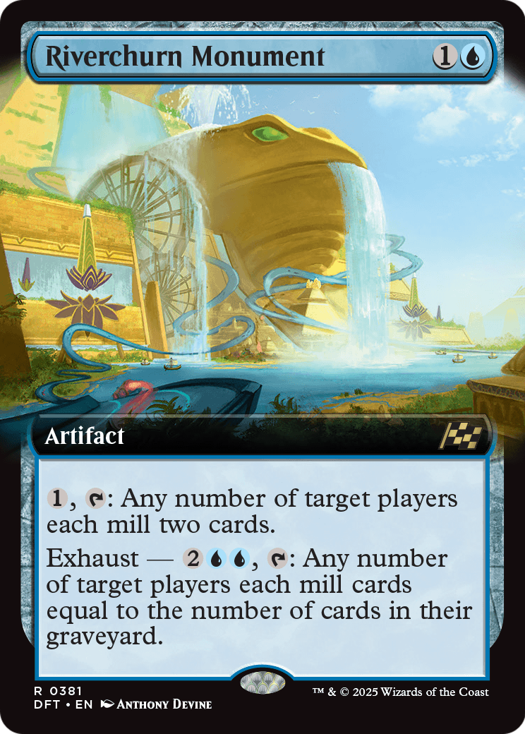 Riverchurn Monument |  Foil (381) [Aetherdrift]