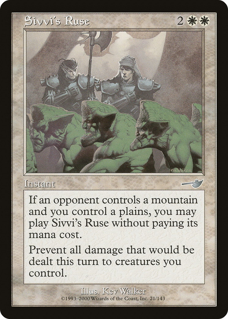 Sivvi's Ruse [Nemesis] Foil