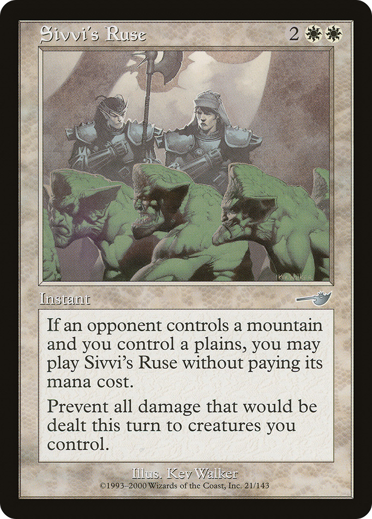 Sivvi's Ruse [Nemesis] Foil