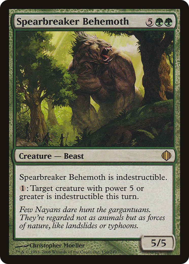 Spearbreaker Behemoth [Shards of Alara] Foil