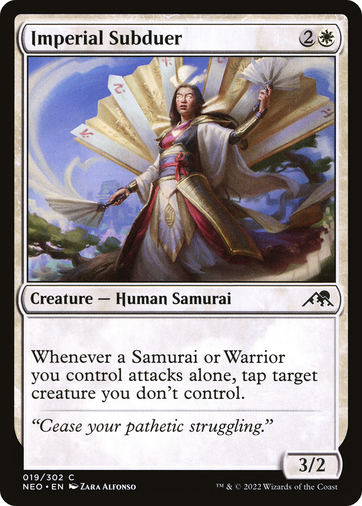 Imperial Subduer [Kamigawa: Neon Dynasty] Foil