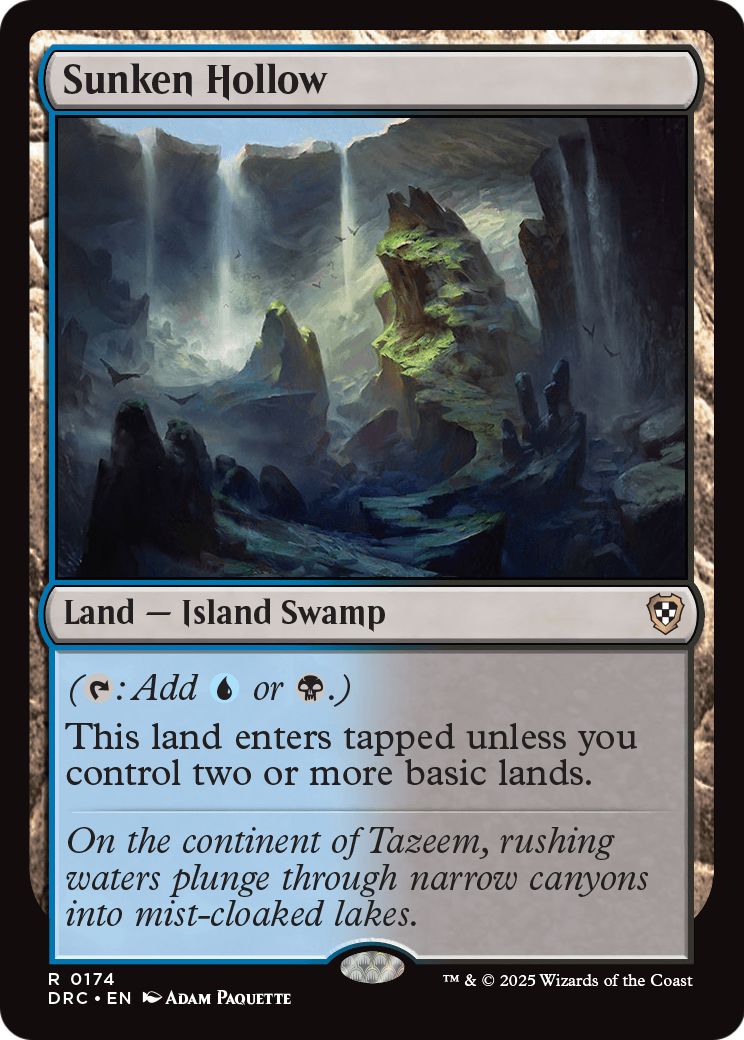 Sunken Hollow (-174) [Commander: Aetherdrift]