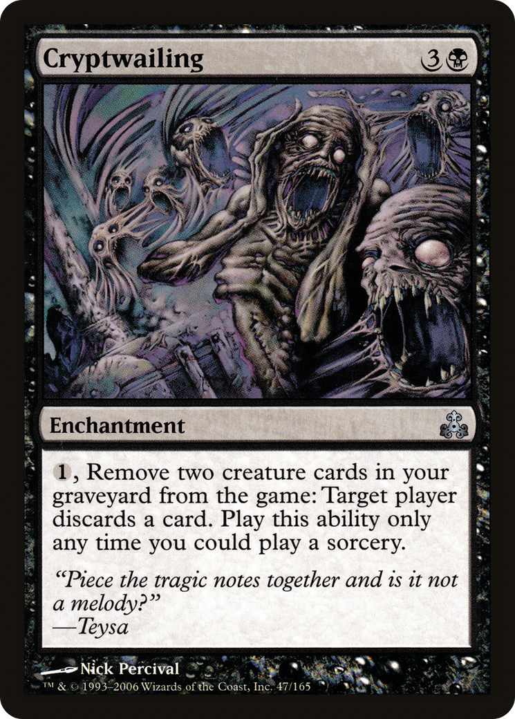Cryptwailing [Guildpact] Foil