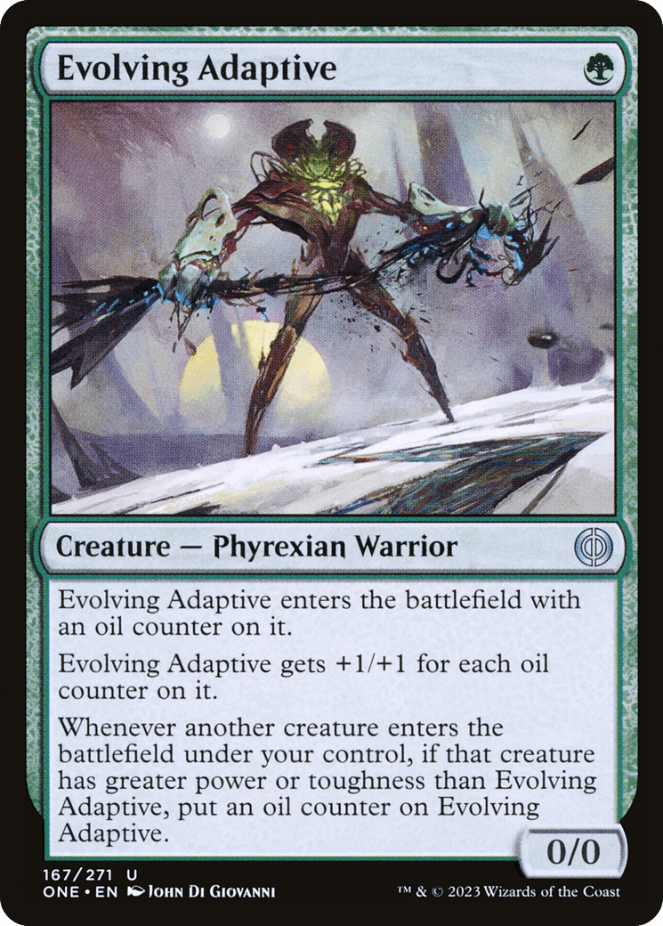 Evolving Adaptive [Phyrexia: All Will Be One] Foil