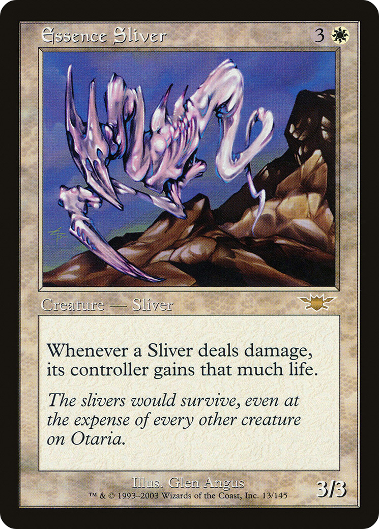 Essence Sliver [Legions] Foil