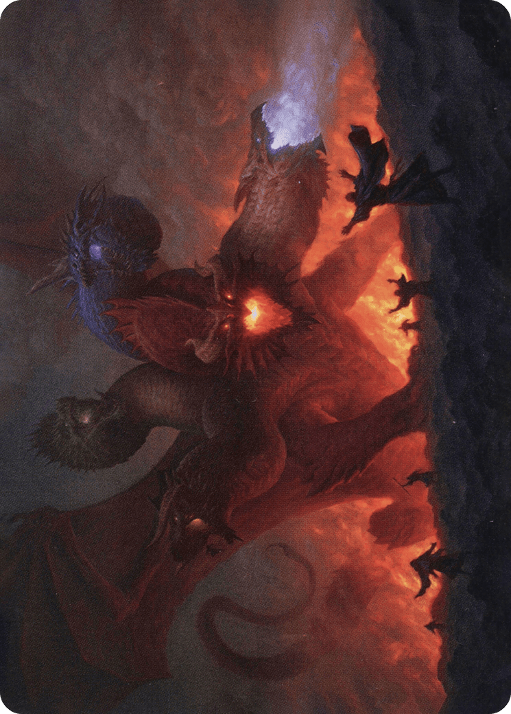 Tiamat // Tiamat (AAFR-026) - Adventures in the Forgotten Realms Art Series (Borderless) Foil