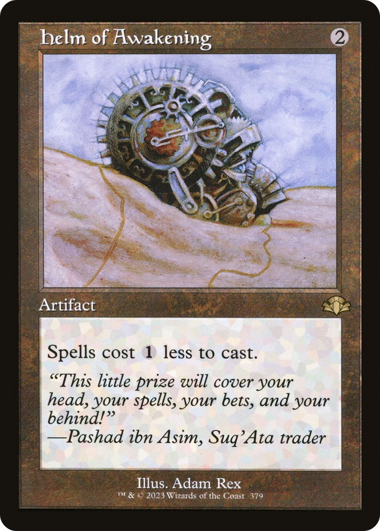 Helm of Awakening (Retro) [Dominaria Remastered] Foil