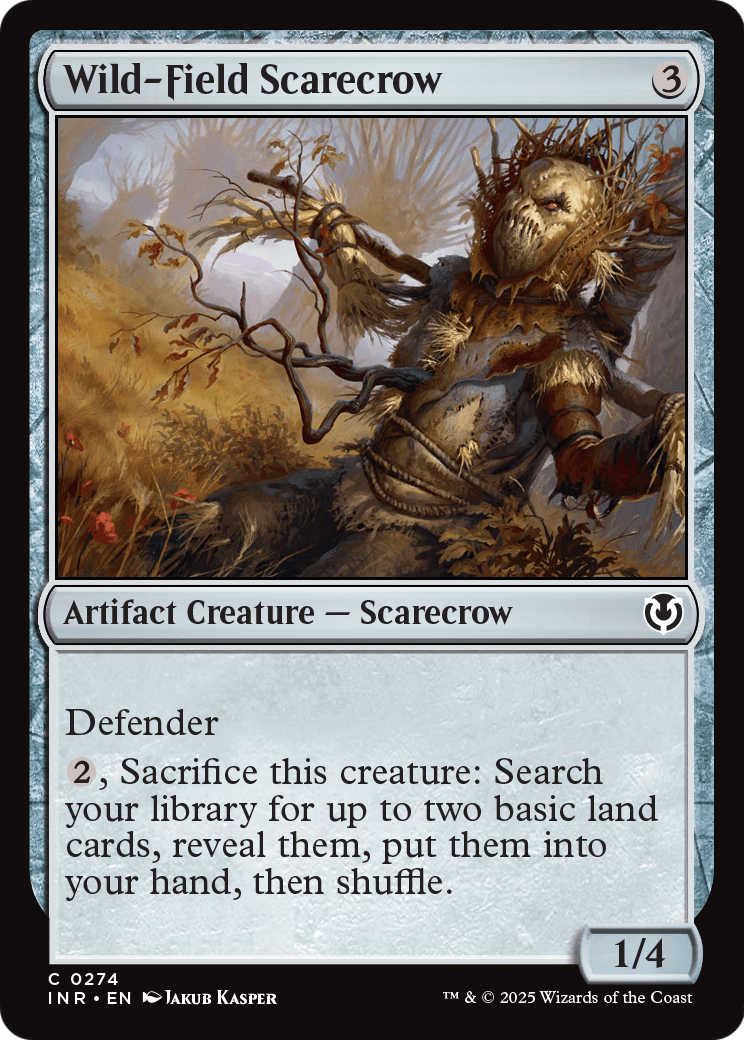 Wild-Field Scarecrow (-274) [Innistrad Remastered]  Foil