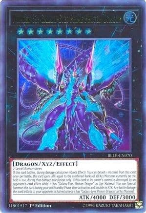 Number 62: Galaxy-Eyes Prime Photon Dragon [BLLR-EN070] Ultra Rare