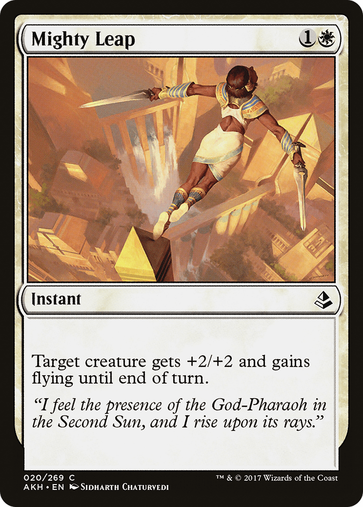 Mighty Leap [Amonkhet] Foil