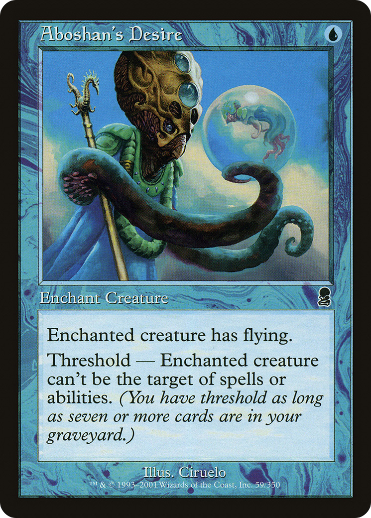 Aboshan's Desire [Odyssey] Foil