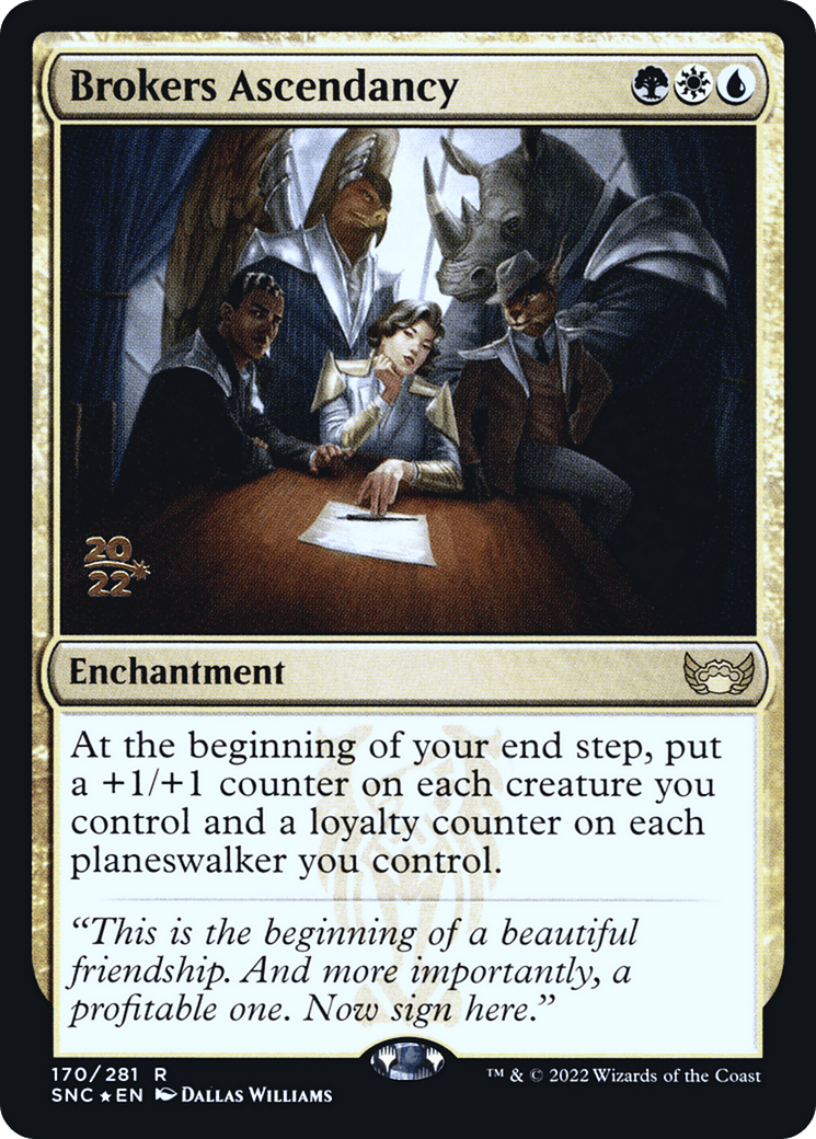 Brokers Ascendancy [Streets of New Capenna Prerelease Promos]