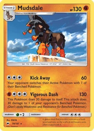 Mudsdale - SM  Burning Shadows