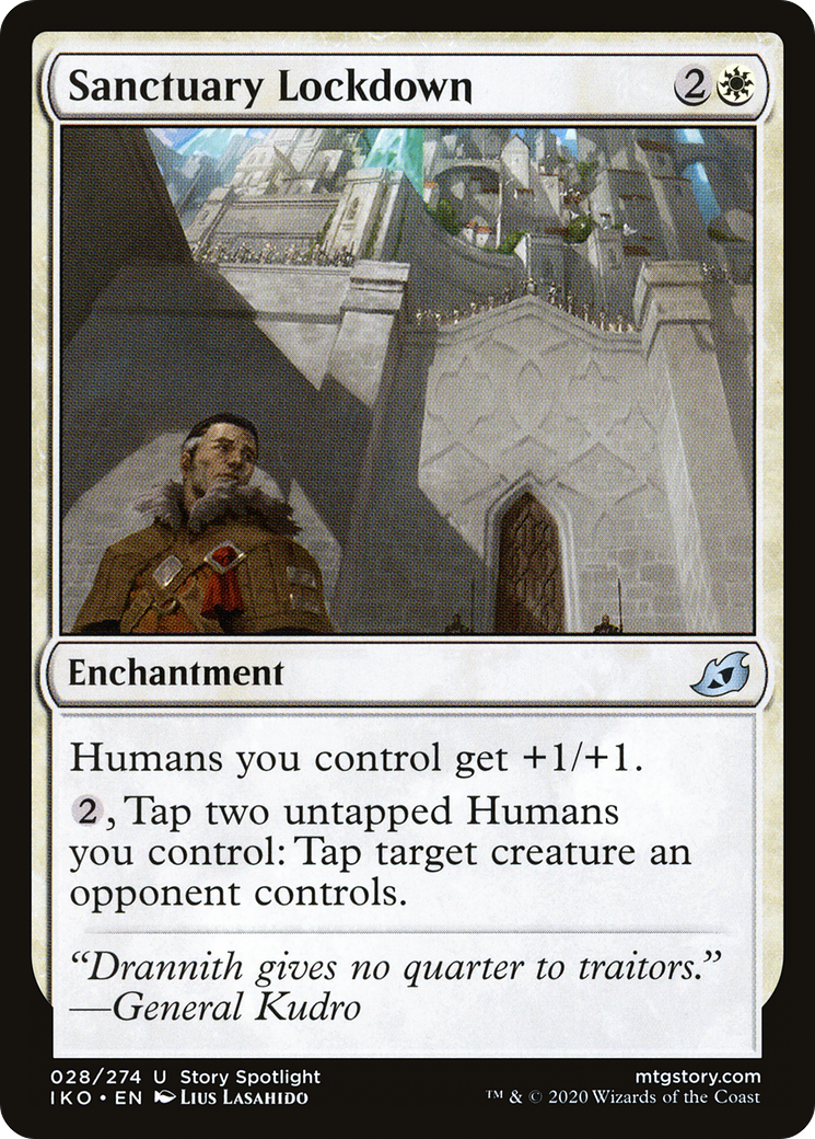 Sanctuary Lockdown [Ikoria: Lair of Behemoths] Foil