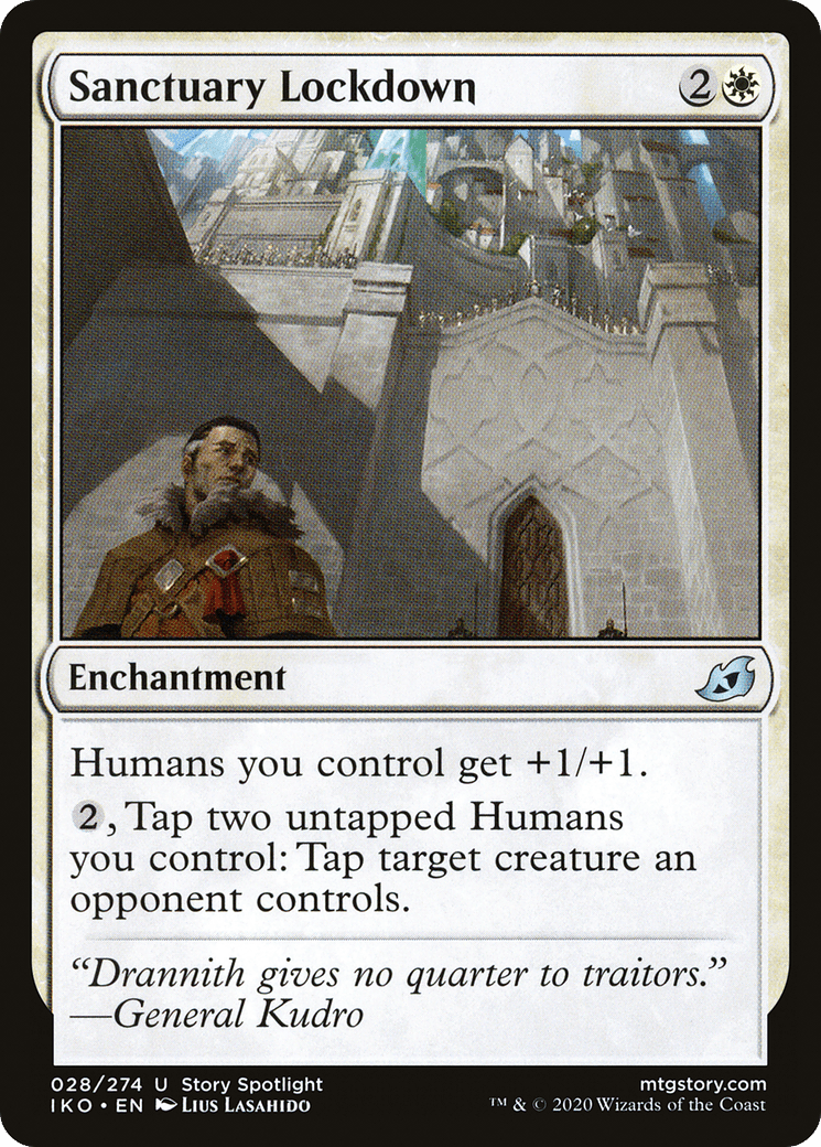 Sanctuary Lockdown [Ikoria: Lair of Behemoths] Foil