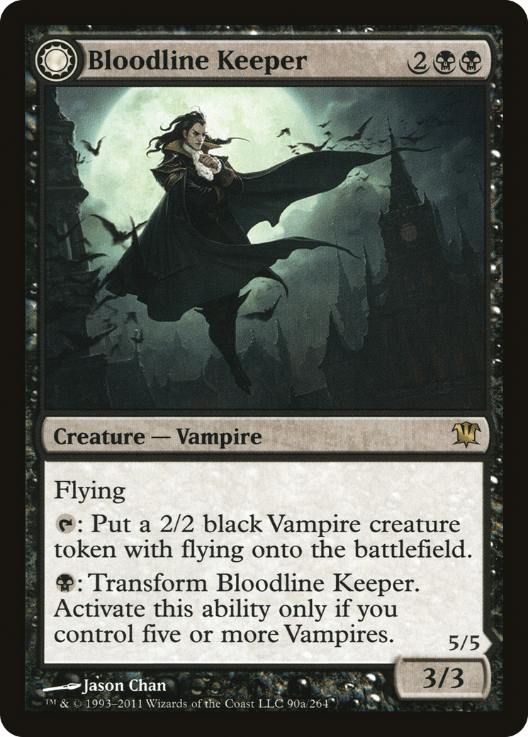 Bloodline Keeper // Lord of Lineage [Innistrad] Foil