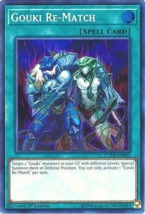 Gouki Re-Match [COTD-EN054] Super Rare