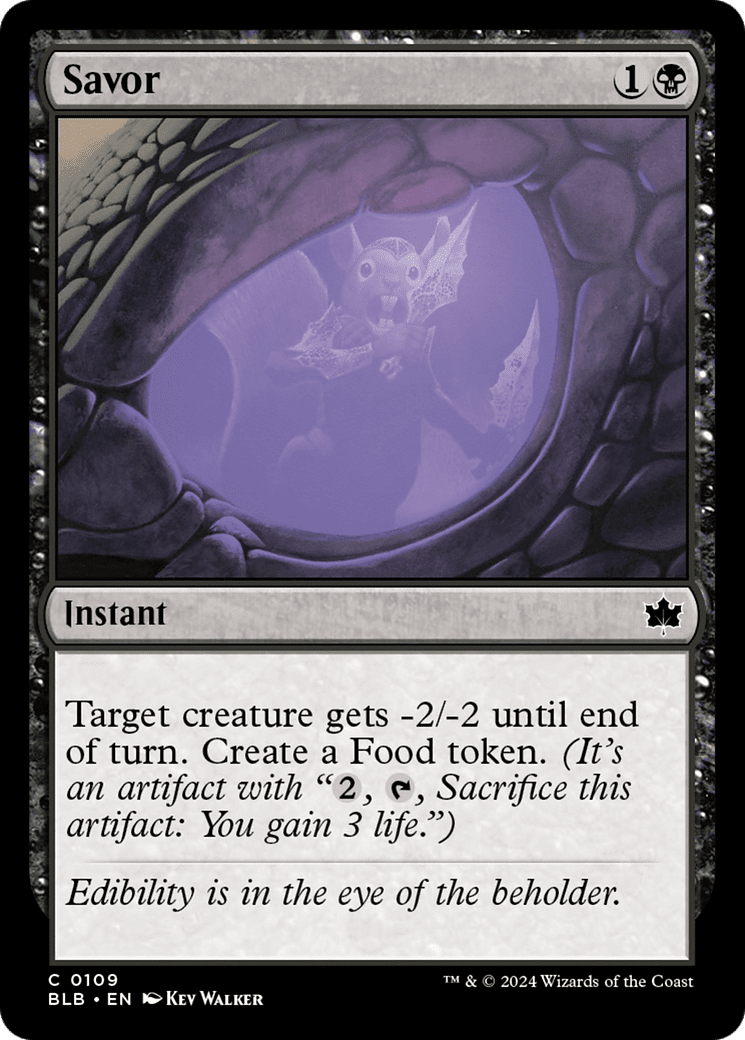 Savor [Bloomburrow] Foil