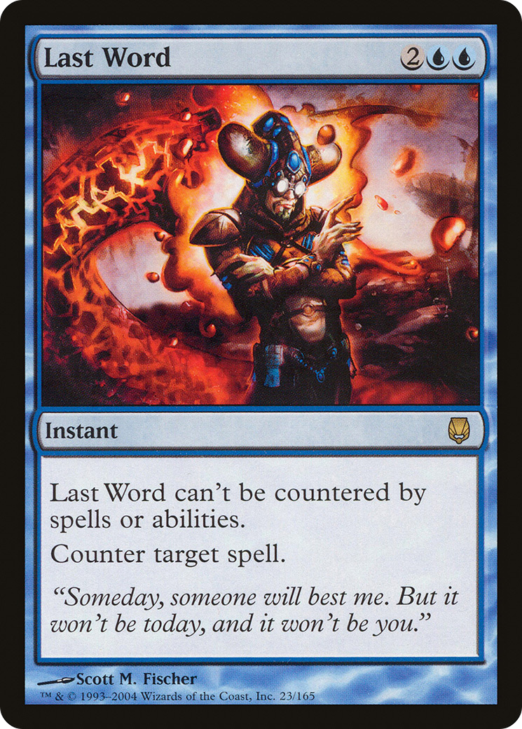 Last Word [Darksteel] Foil
