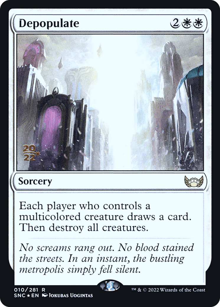 Depopulate [Streets of New Capenna Prerelease Promos]