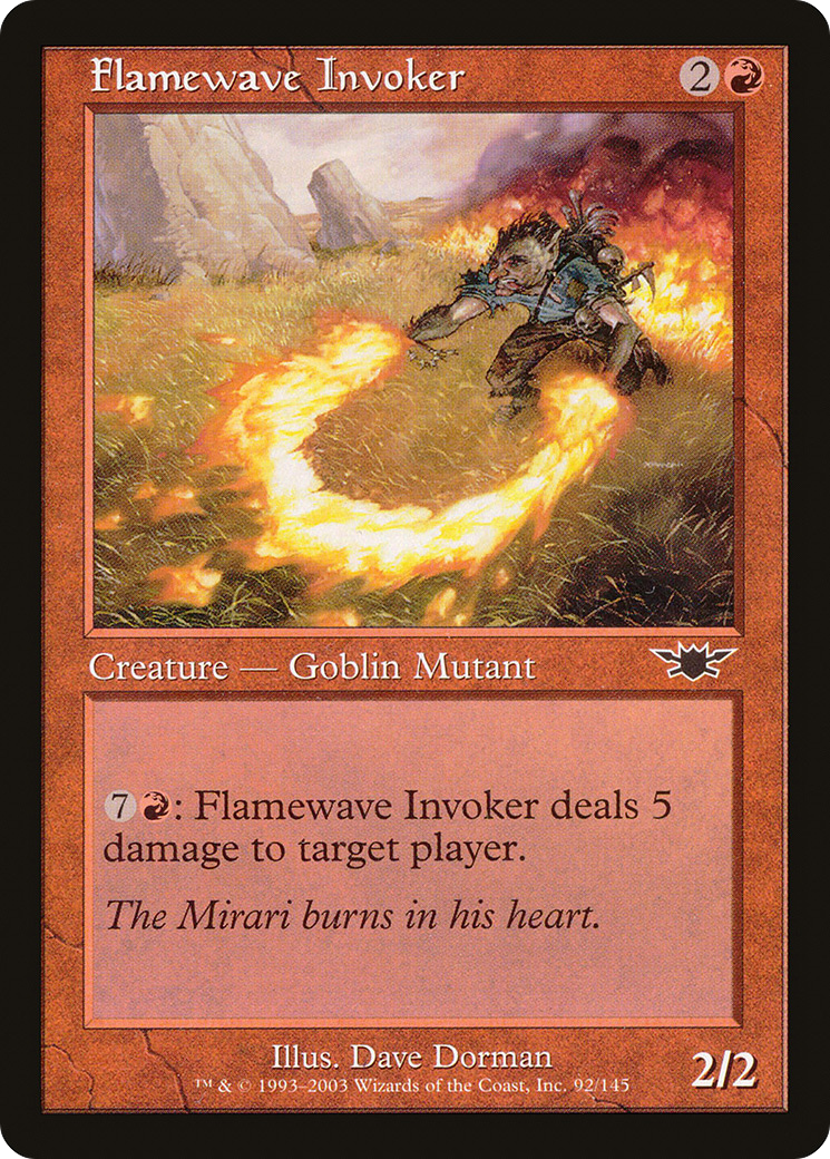 Flamewave Invoker [Legions] Foil