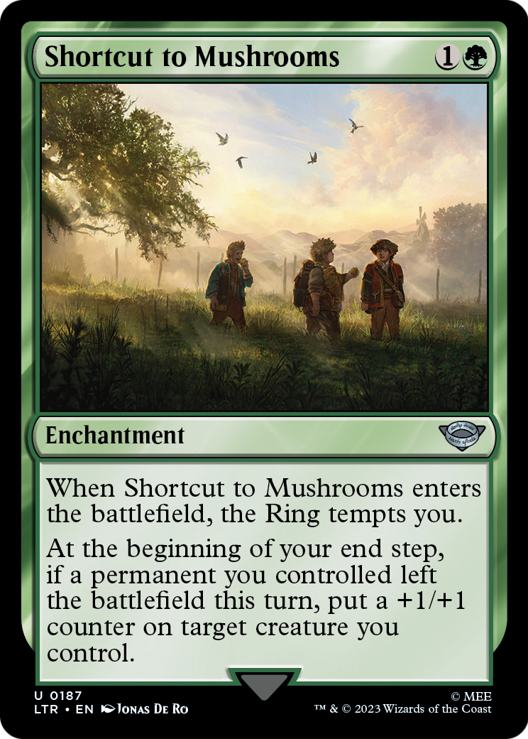 Shortcut to Mushrooms [The Lord of the Rings: Tales of Middle-Earth] Foil