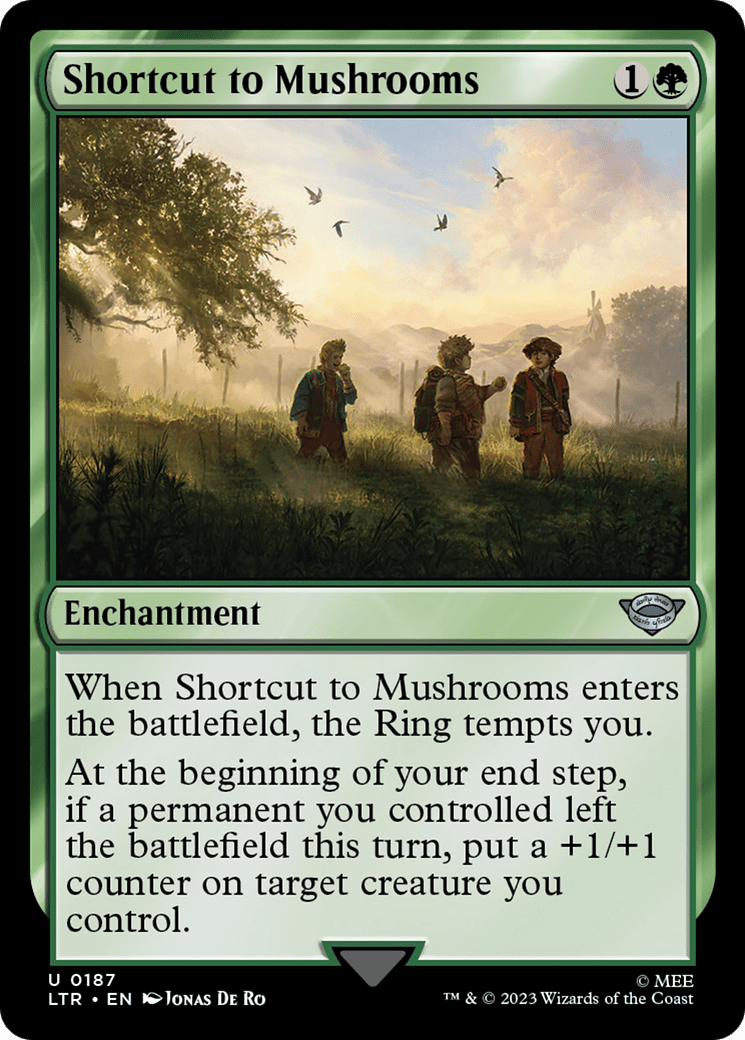 Shortcut to Mushrooms [The Lord of the Rings: Tales of Middle-Earth] Foil