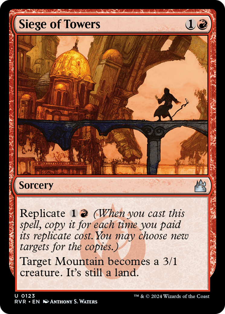 Siege of Towers [Ravnica Remastered] Foil