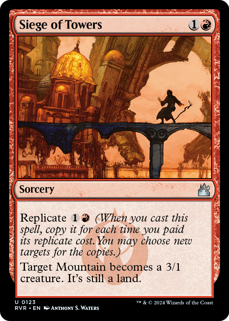 Siege of Towers [Ravnica Remastered] Foil