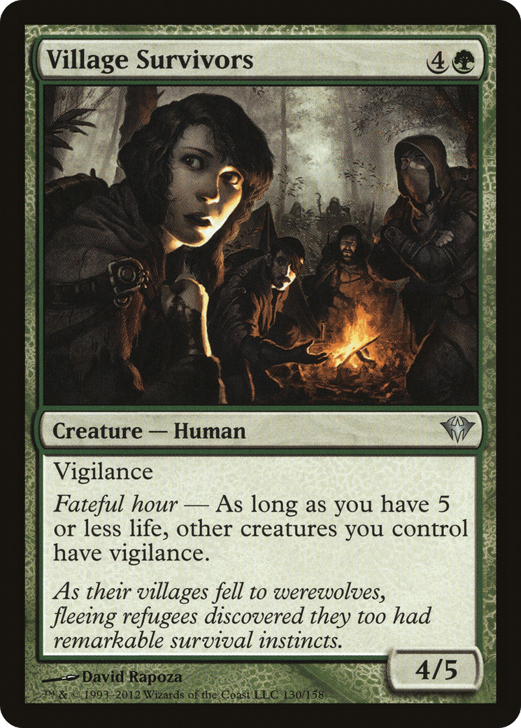Village Survivors [Dark Ascension] Foil