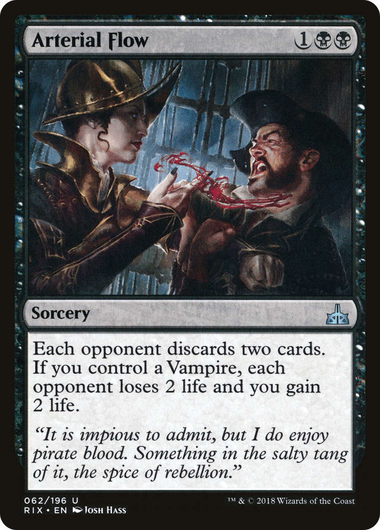 Arterial Flow [Rivals of Ixalan] Foil