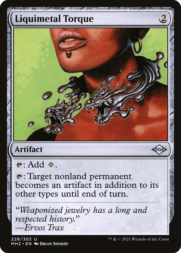 Liquimetal Torque [Modern Horizons 2] Foil