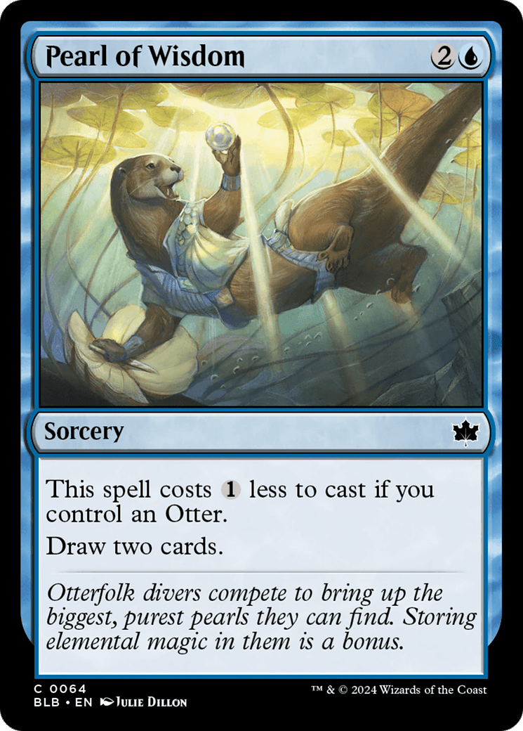 Pearl of Wisdom [Bloomburrow] Foil