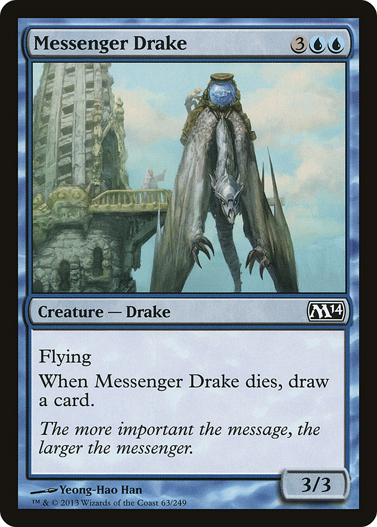 Messenger Drake [Magic 2014] Foil