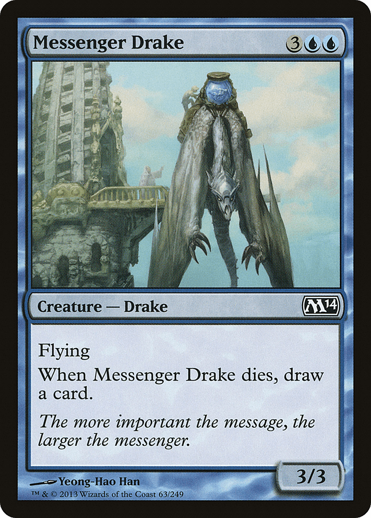 Messenger Drake [Magic 2014] Foil