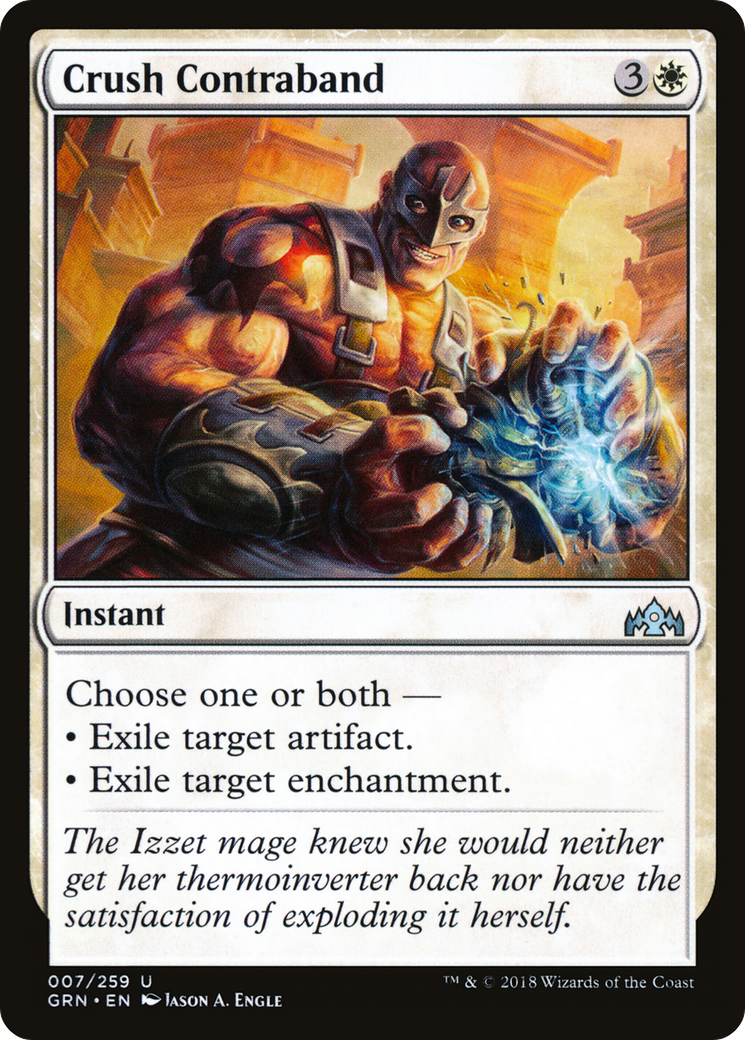 Crush Contraband [Guilds of Ravnica] Foil