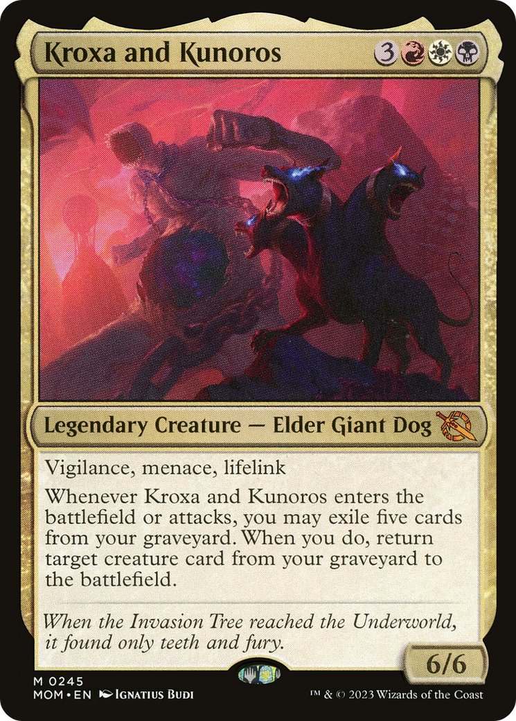 Kroxa and Kunoros [March of the Machine] Foil