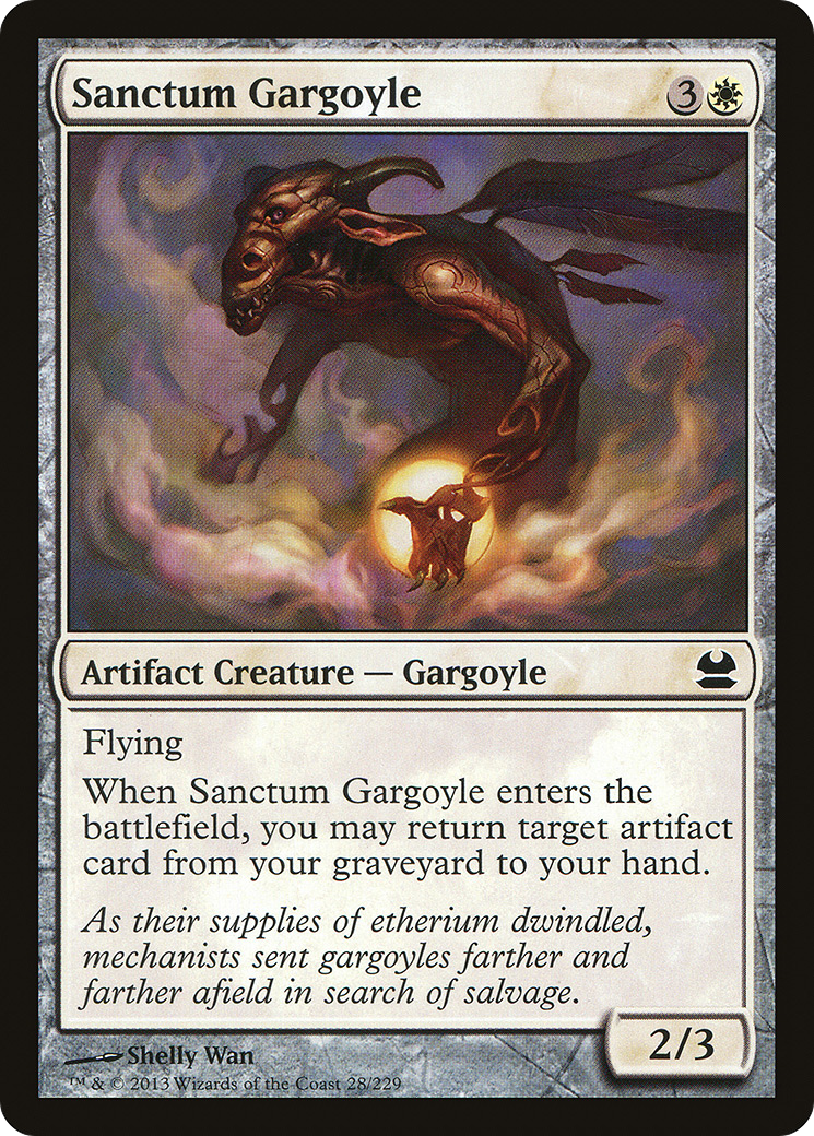 Sanctum Gargoyle [Modern Masters] Foil